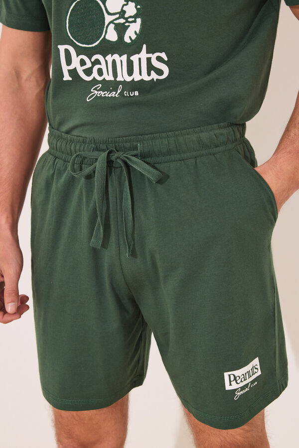 Women'secret Pijama c&aacute;qui claro do Snoopy bege