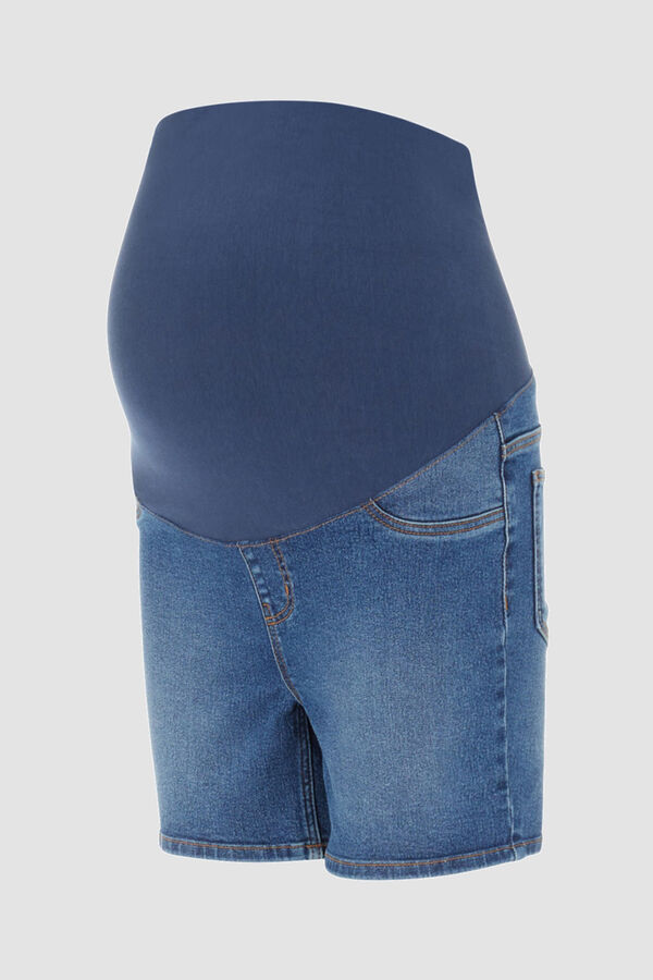 Womensecret Jeans curtos maternity  azul