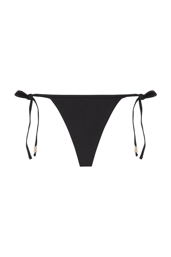 Women'secret Braga bikini tanga negro negro