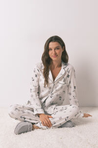 Women'secret Pijama camisero 100% algod&oacute;n Snoopy