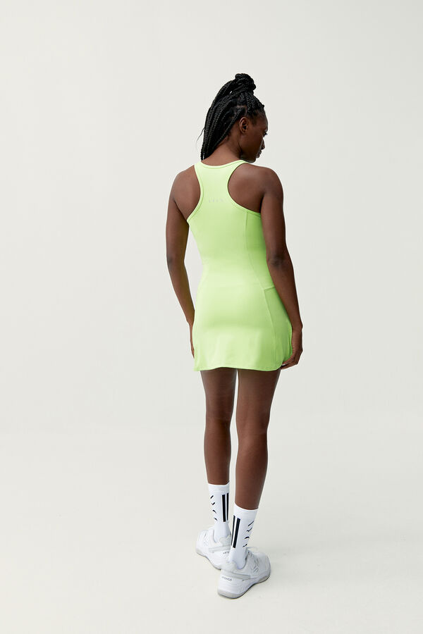 Born Living Yoga Dress Volea Lime Bright verde
