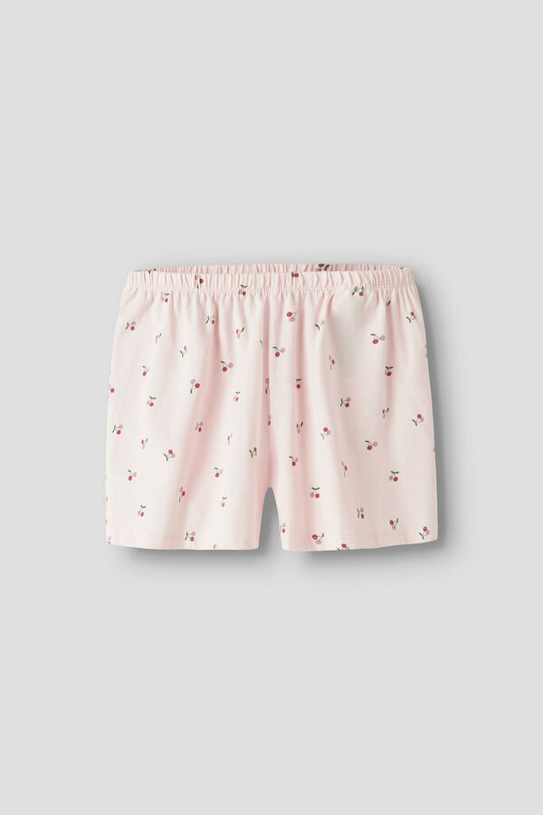 Name it Pijama curto de menina rosa