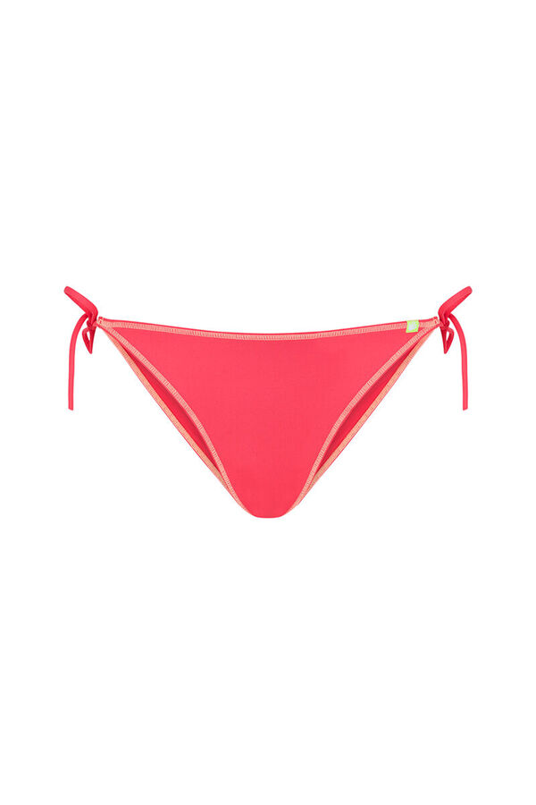 HI&BYE Braga bikini tiras coral naranja
