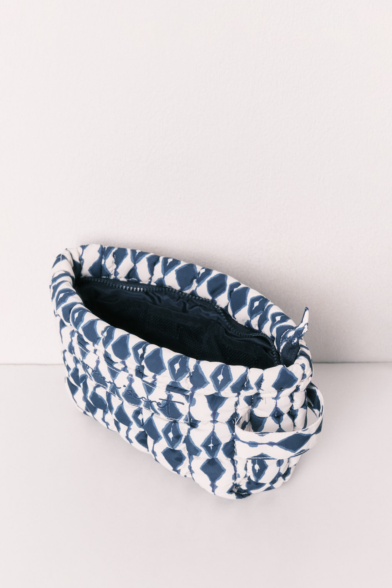 Women'secret Necessaire acolchoado estampado azul