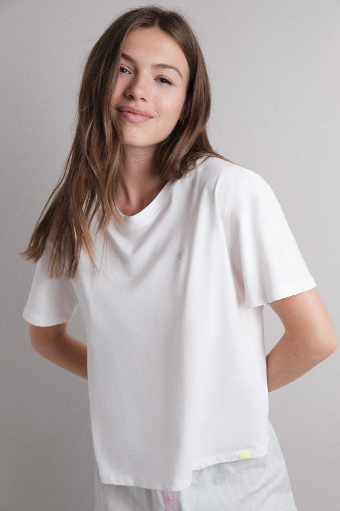 HI&BYE Pijama combinado rosa