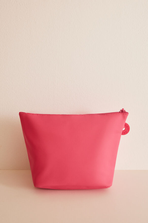 Women'secret Neceser grande rubber rosa fucsia