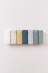 Women'secret Pack 7 tangas super soft logo blanco