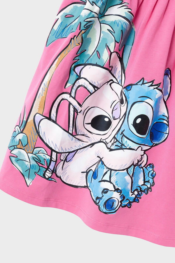 Name it Vestido sin mangas de Stitch rosa