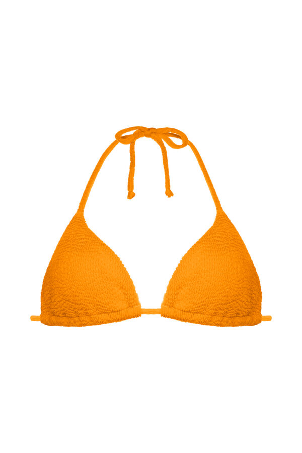 Dorina Top de bikini triangular naranja coral