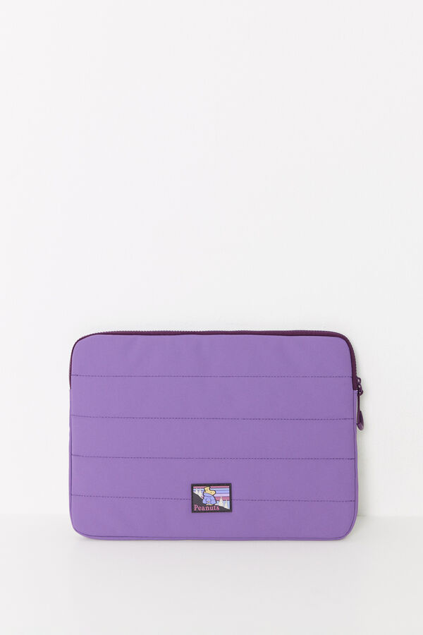 Women'secret Funda ordenador morado Snoopy  morado/lila