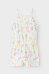 Name it Macac&atilde;o estampado para menina branco