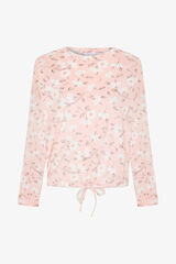 Penti Sweatshirt com gola redonda Ellie rosa
