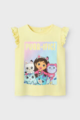 Name it Camiseta Gabby Cat verde