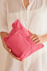 Women'secret Neceser grande rubber rosa fucsia