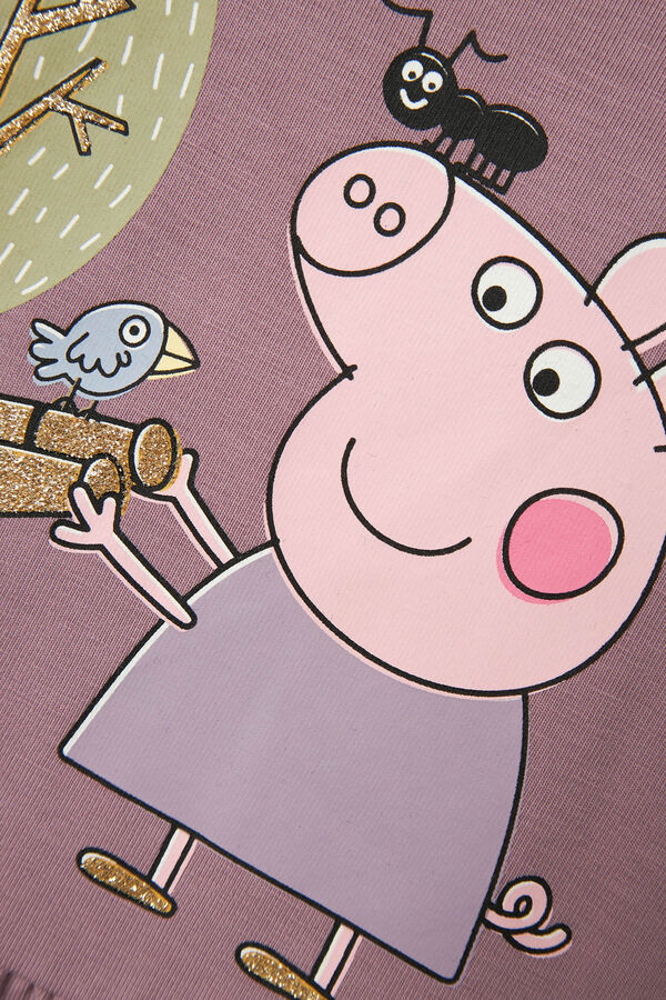 Name it Vestido Peppa Pig morado/lila