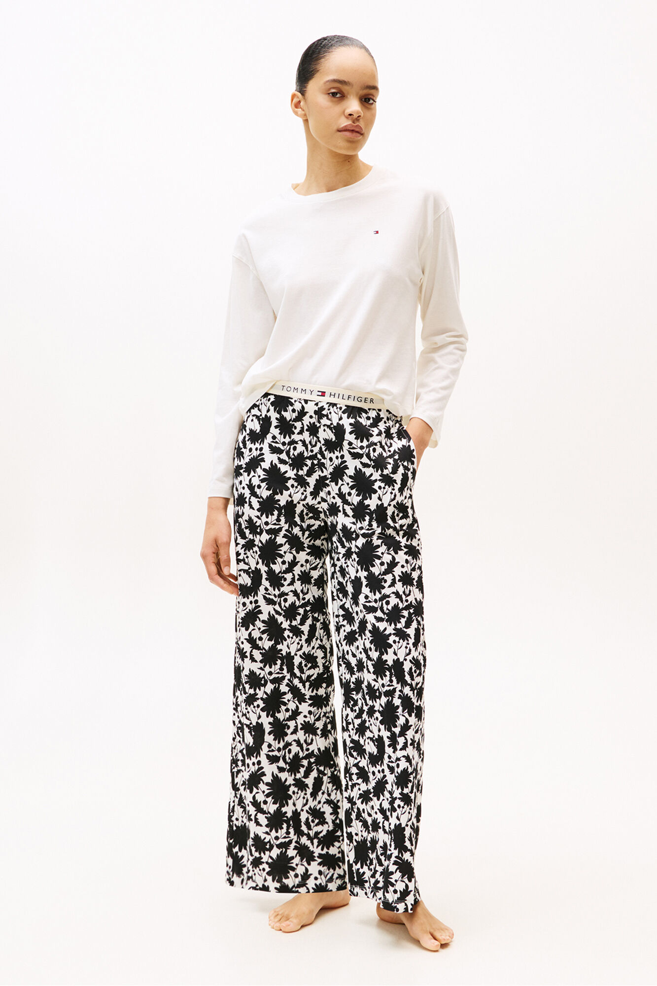 Tommy Hilfiger Conjunto de pijama de manga larga