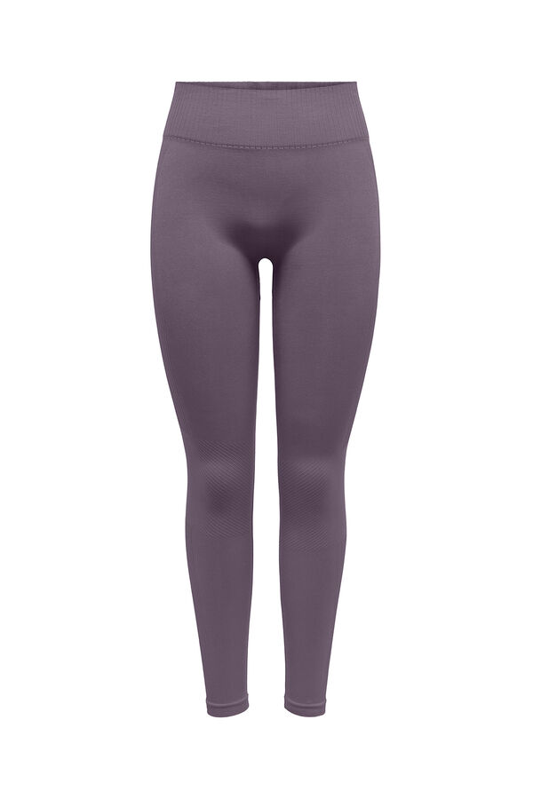 Only Play Legging Seamless tiro alto morado/lila