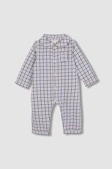 Gocco Pijama de cuadro vichy gris gris
