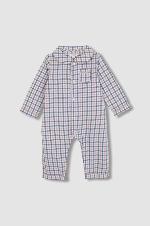 Gocco Pijama de cuadro vichy gris gris