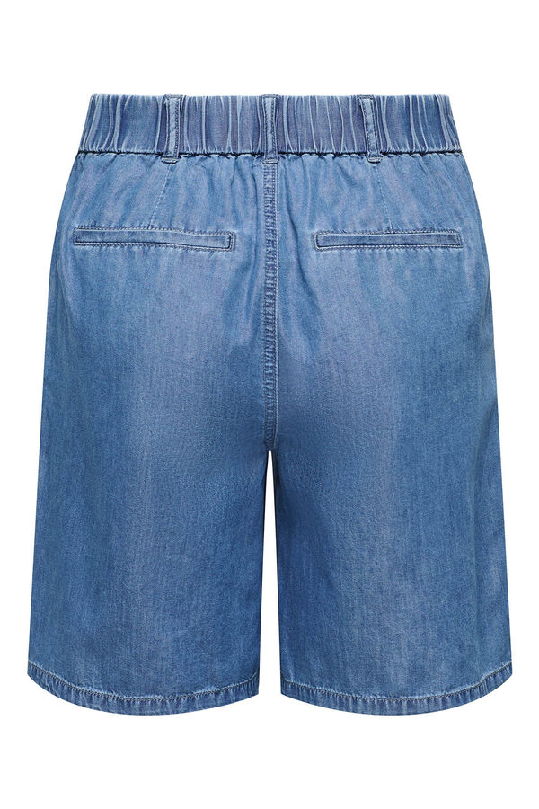 Only Maternity Maternity denim Bermuda shorts azul