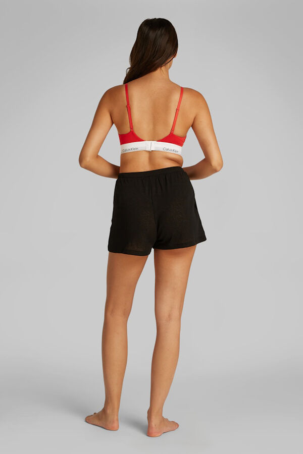 Calvin Klein Soutien triangular vermelho