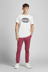 Jack & Jones Pantal&oacute;n jogger largo morado/lila