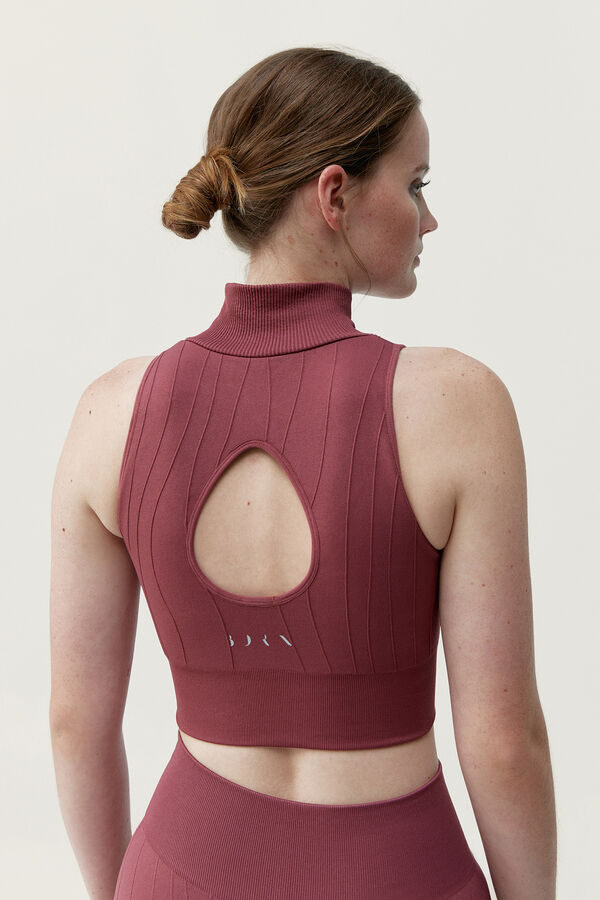 Born Living Yoga Top Dandara Deco Pink rosa