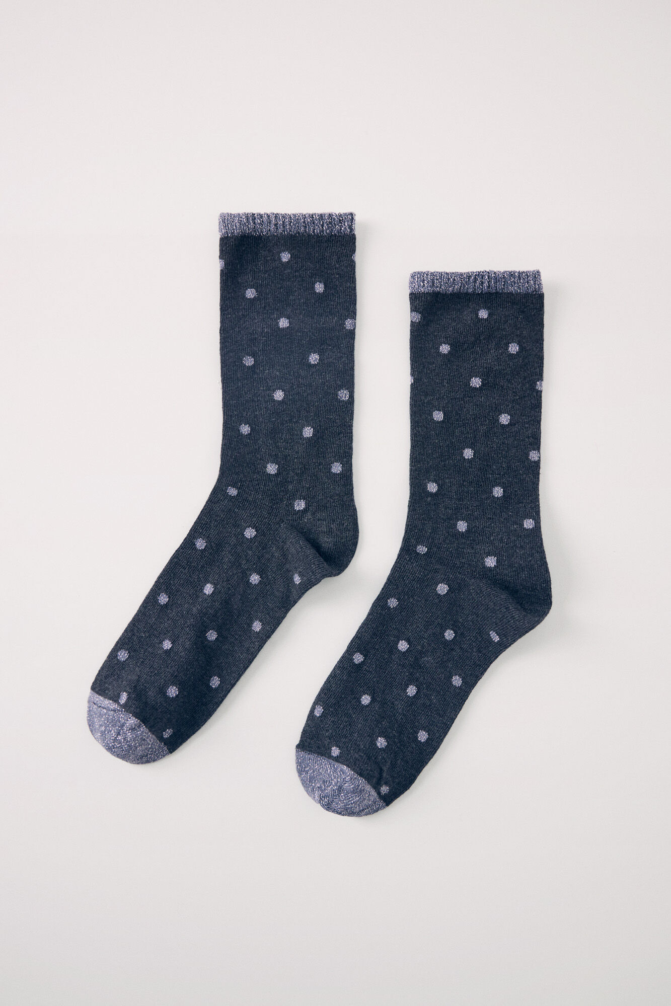 Women'secret Meias compridas com bolinhas pretas