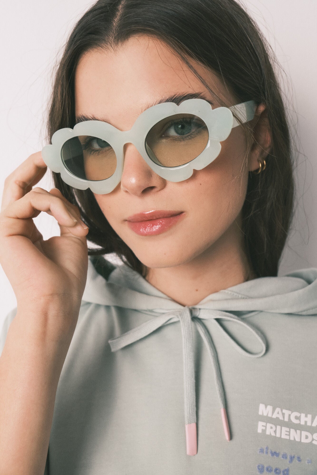 HI&BYE &Oacute;culos de sol com capa verde