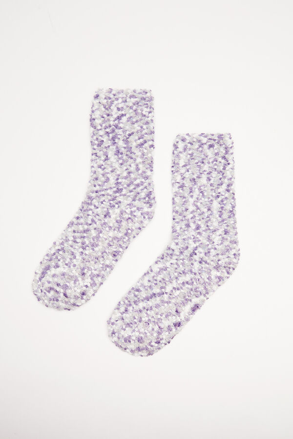 Women'secret Calcetines textura azul azul