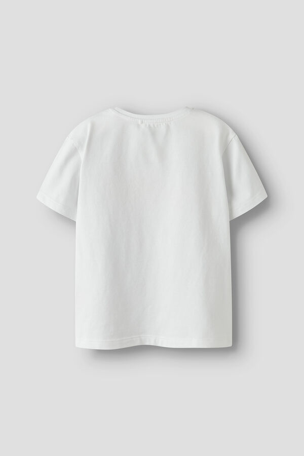 Name it T-shirt manga curta Spiderman branco