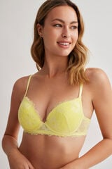 Promise Soutien push-up sem aros estampado