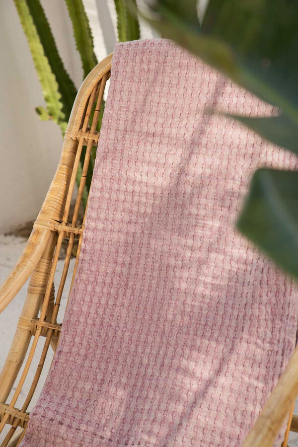 Calma House Toalla de playa Ola Lila 100x180 cm. morado/lila