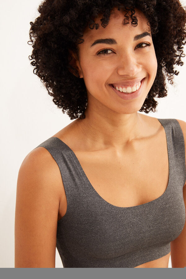 Women'secret JOYFUL Sujetador Top gris