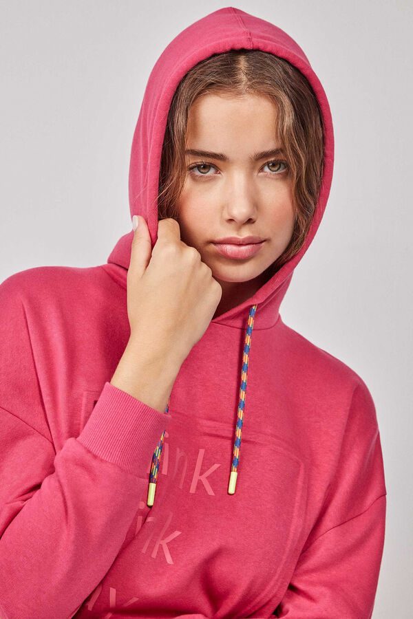 Gisela Conjunto sudadera y pantal&oacute;n fucsia