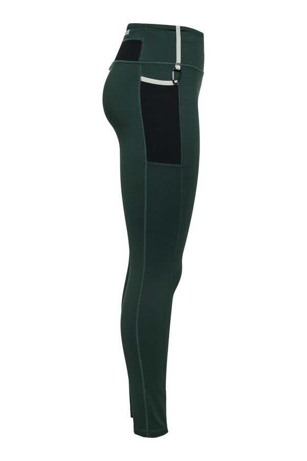 Only Play Leggins cintura alta turquesa