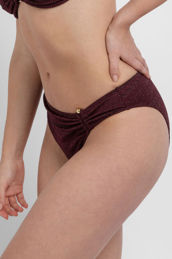 Dorina Cueca de biqu&iacute;ni perna alta Ushuaia estampado