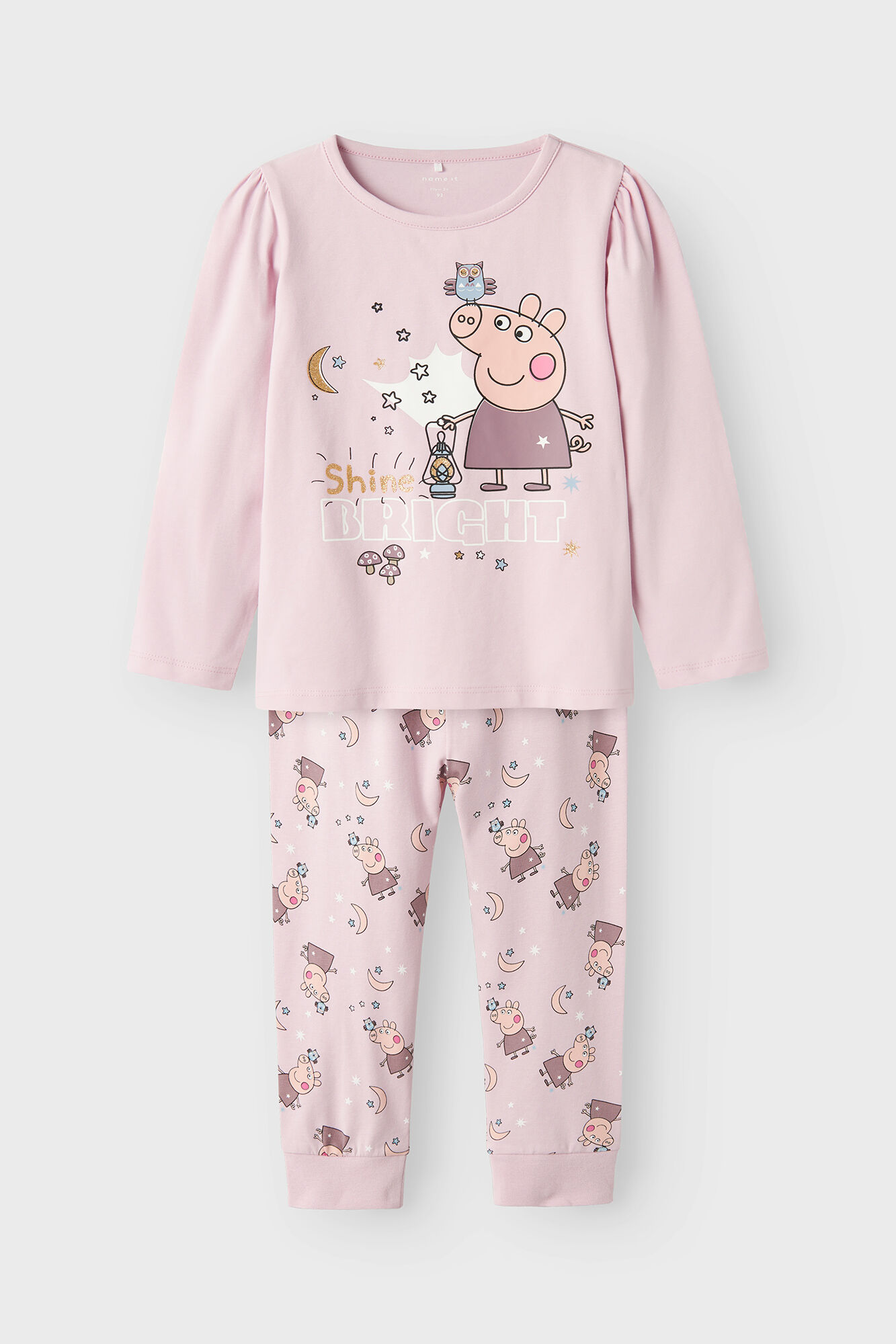 Name it Conjunto de pijama de menina Peppa Pig