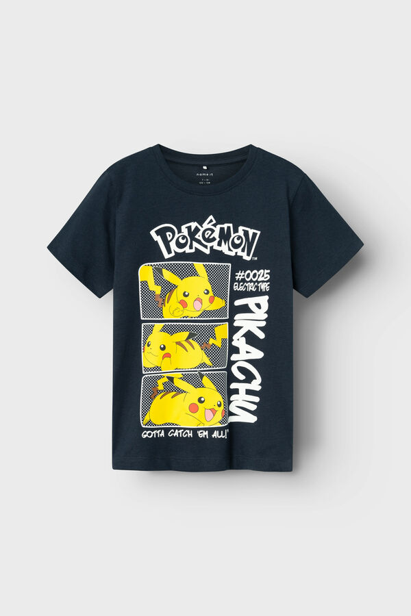 Name it Camiseta ni&ntilde;o manga corta Pok&eacute;mon azul