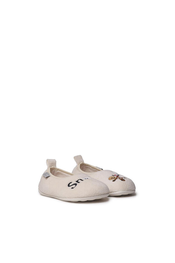 Toni Pons Zapatilla Para Ni&ntilde;o En Pelo Sintetico blanco