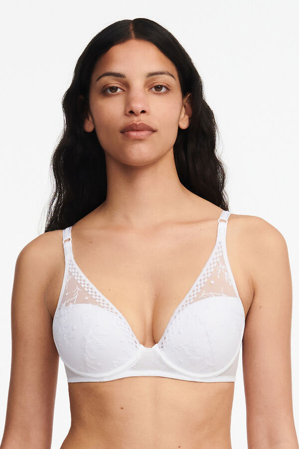 Passionata Soutien pr&eacute;-formado realce branco