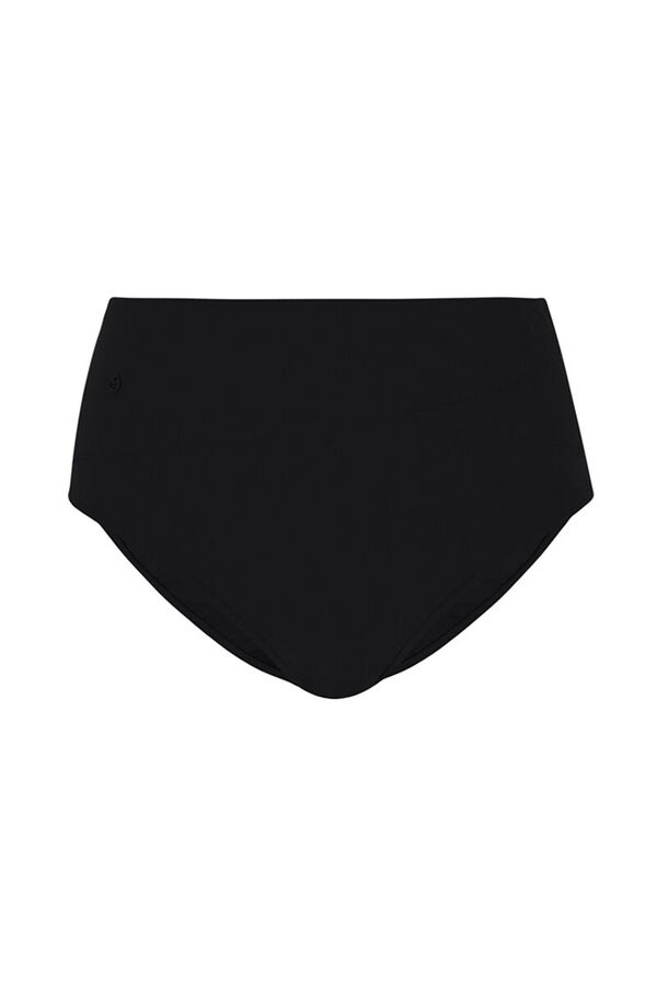 Women'secret Braga bikini alta moldeadora negro negro