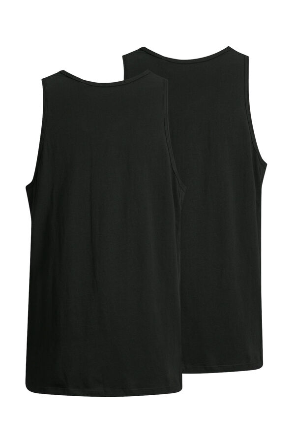 Jack & Jones Pacote de 2 camisetas mangas preto