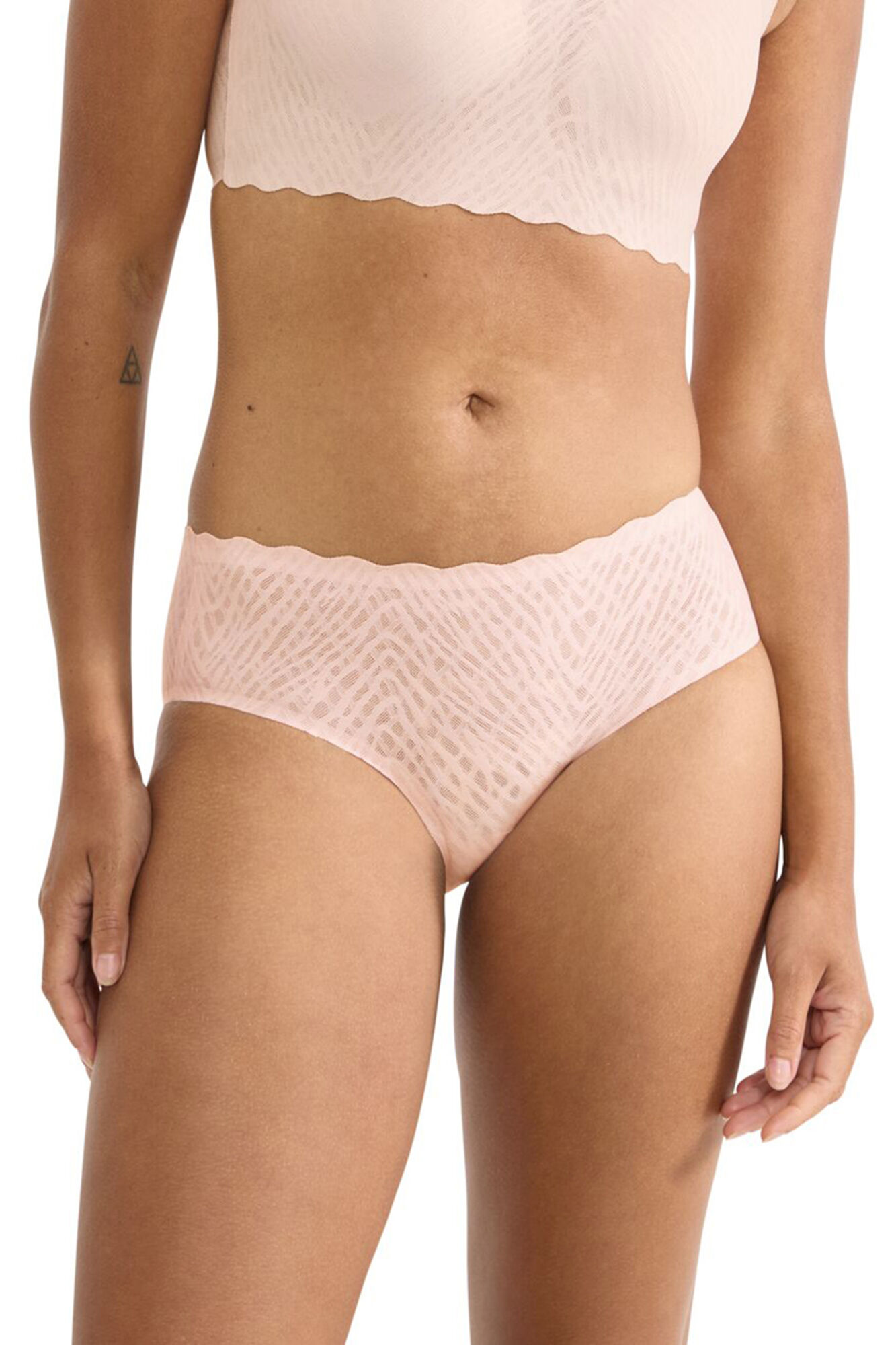 Sloggi Cueca cl&aacute;ssica em renda