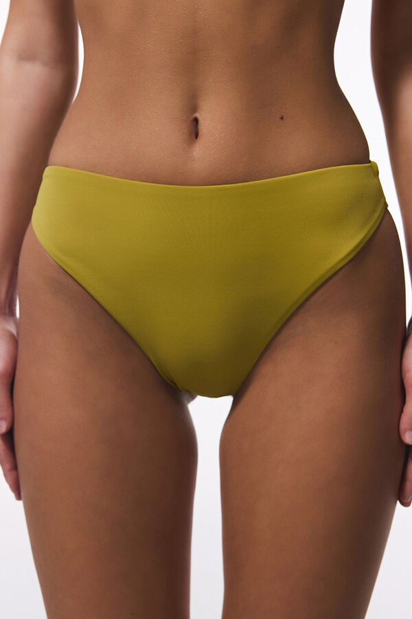 Penti Calcinha de biqu&iacute;ni midi verde verde