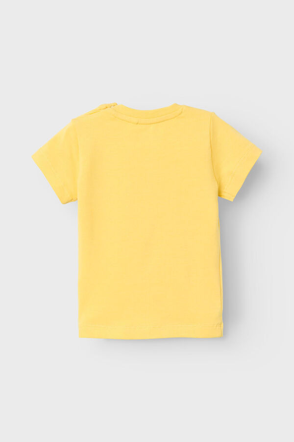 Name it Camiseta de ni&ntilde;o manga corta amarillo