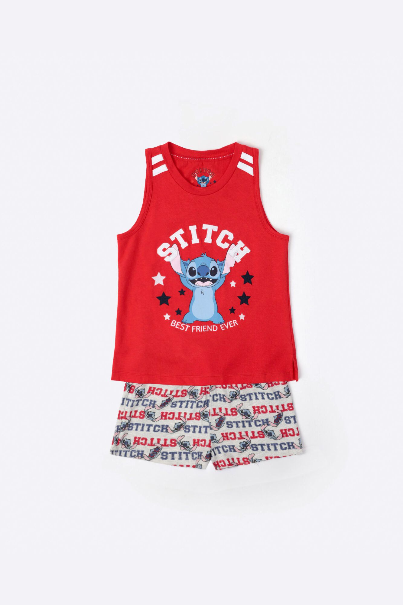 Admas Pijama corto Stitch university
