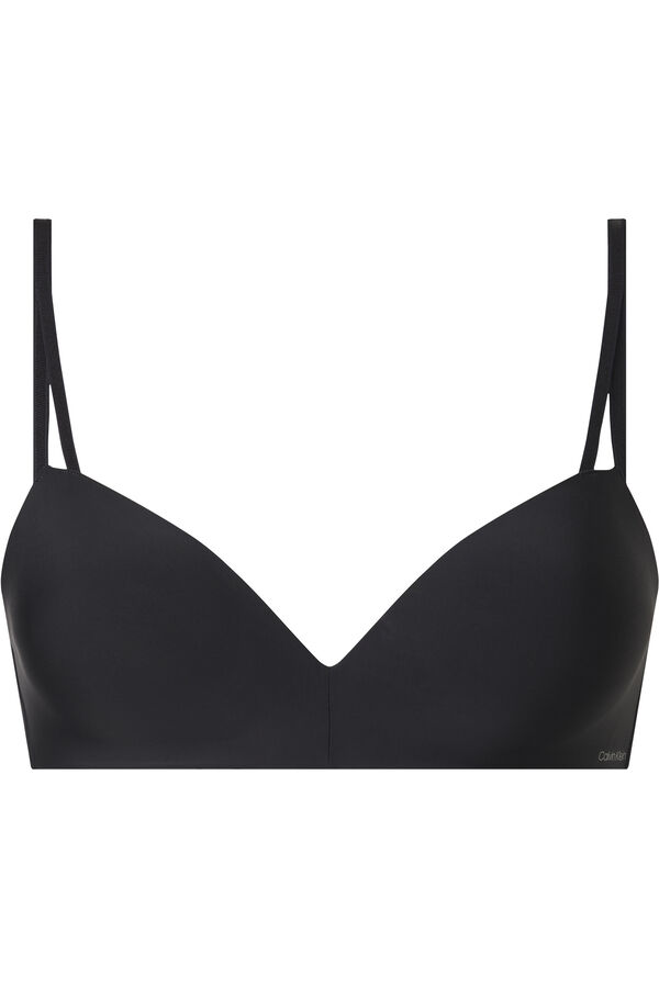 Calvin Klein Soutien demi sem argola preto