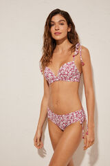 Women'secret Braga bikini boxer cobertura alta estampado