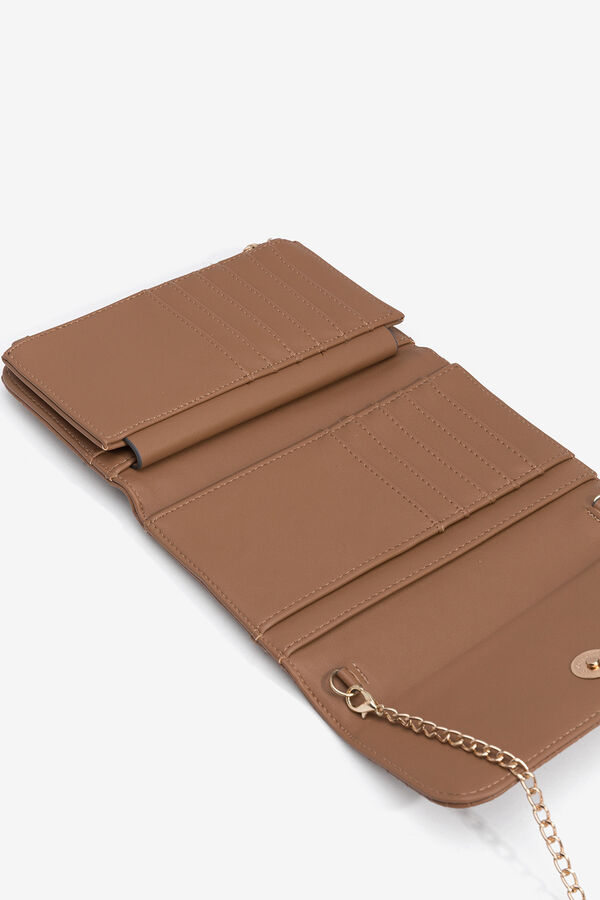 Vilanova Carteira Textura Gravada cru